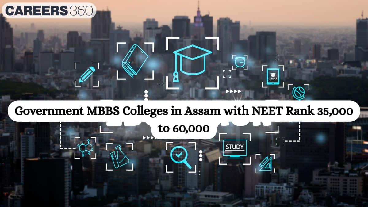 Government MBBS Colleges in Assam with NEET Rank 35,000 to 60,000